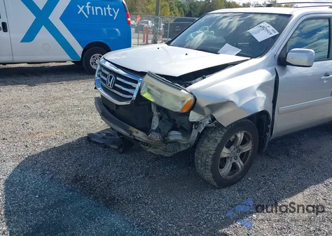 2013 Honda Pilot Ex-L из США, поврежденный, VIN 5FNYF4H51DB060384